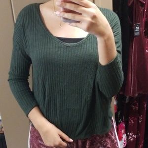 American Eagle soft and sexy ribbed shirt